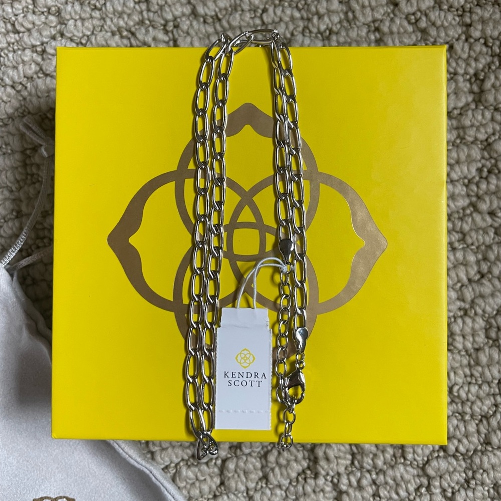 Kendra Scott Merrick Chain in Silver
